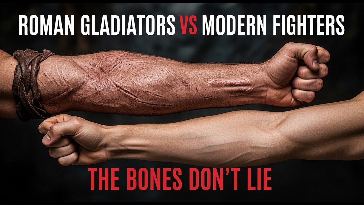 Why Roman Gladiators Had Denser Bones Than Modern Fighters