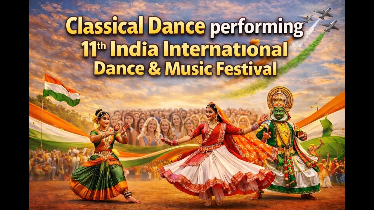 Indian Classical Dance  performing 11th India International Dance & Music Festival