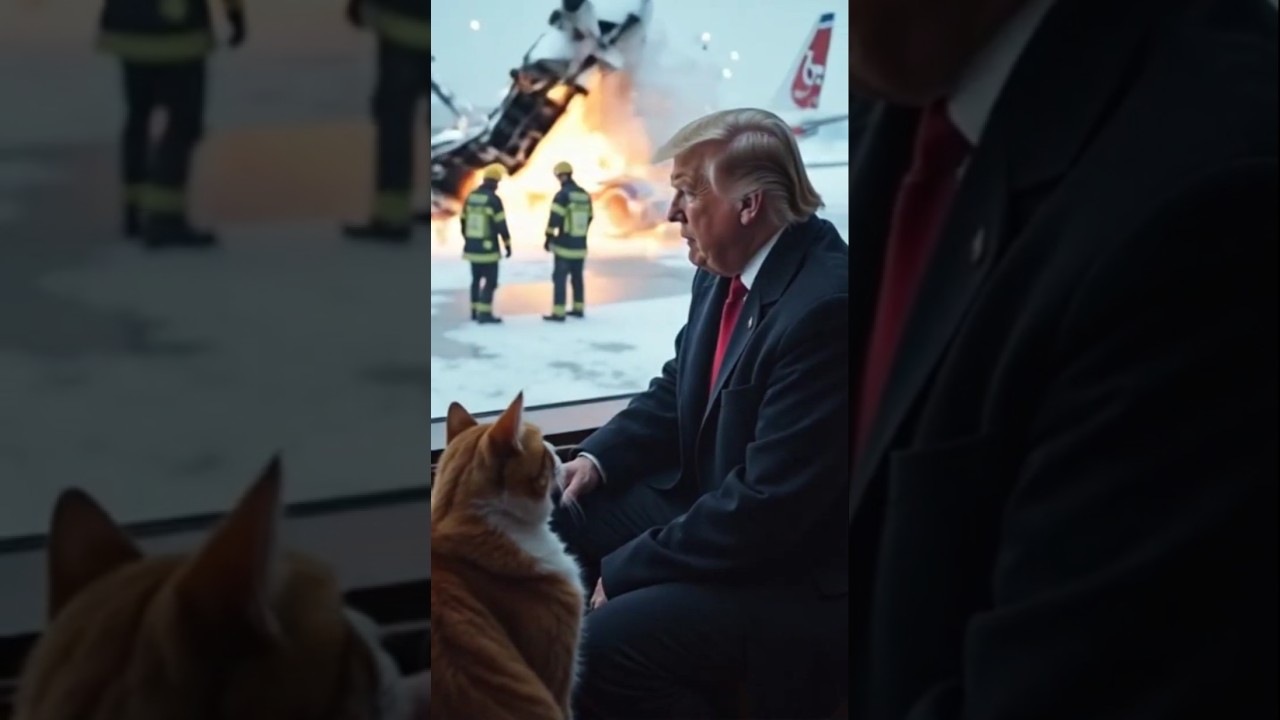 Delta Plane Crash: Donald Trump and His Cat Witness Shocking Incident at Toronto Airport
