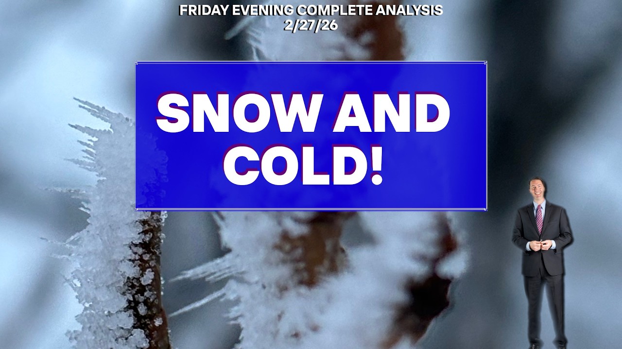 Heavy Snow Coming Friday Night - Here's What to Expect