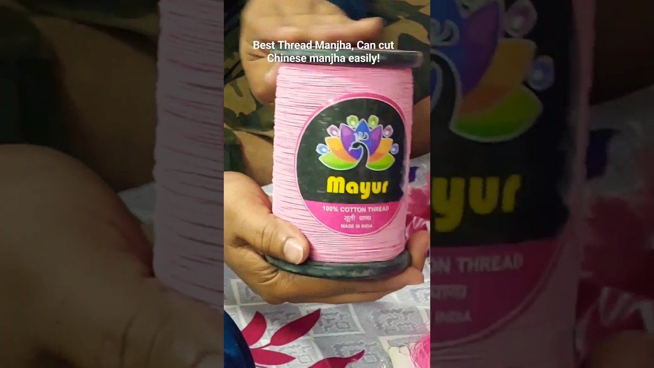 Best Thread Manjha Easily Cut Chinese. Tested & Proven. #manjha #kite #shortsvideo #trendingshorts