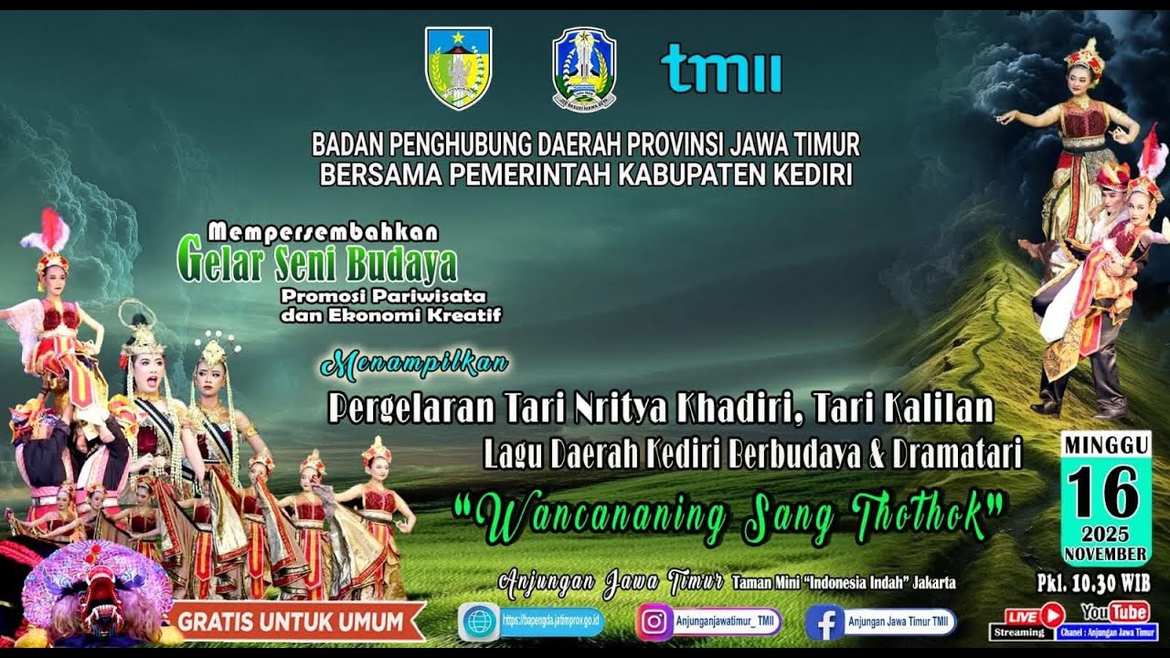 Pergelaran Tari Nrirya Khadiri, Kalilan, Lagu dan Dramatari 