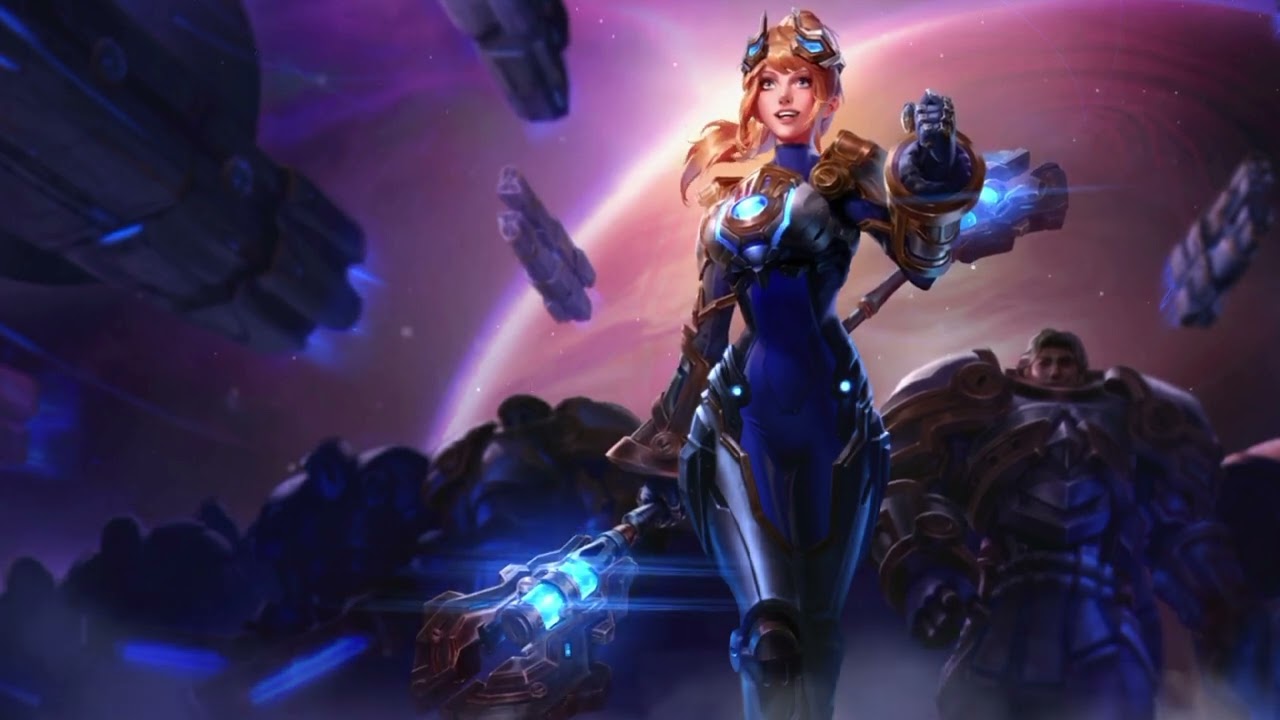 Steel Legion Lux | animated splash art (League of Legends: Wild Rift)