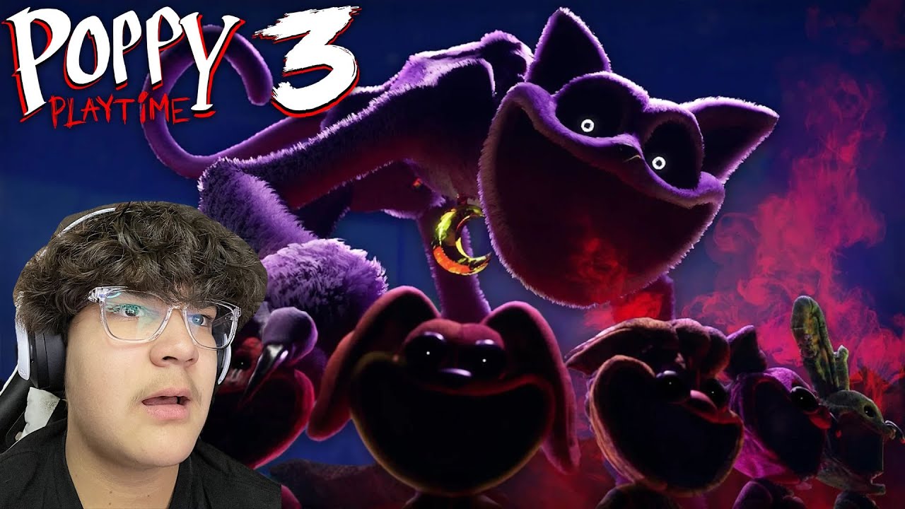 Playing Poppy Playtime Chapter 3!!!