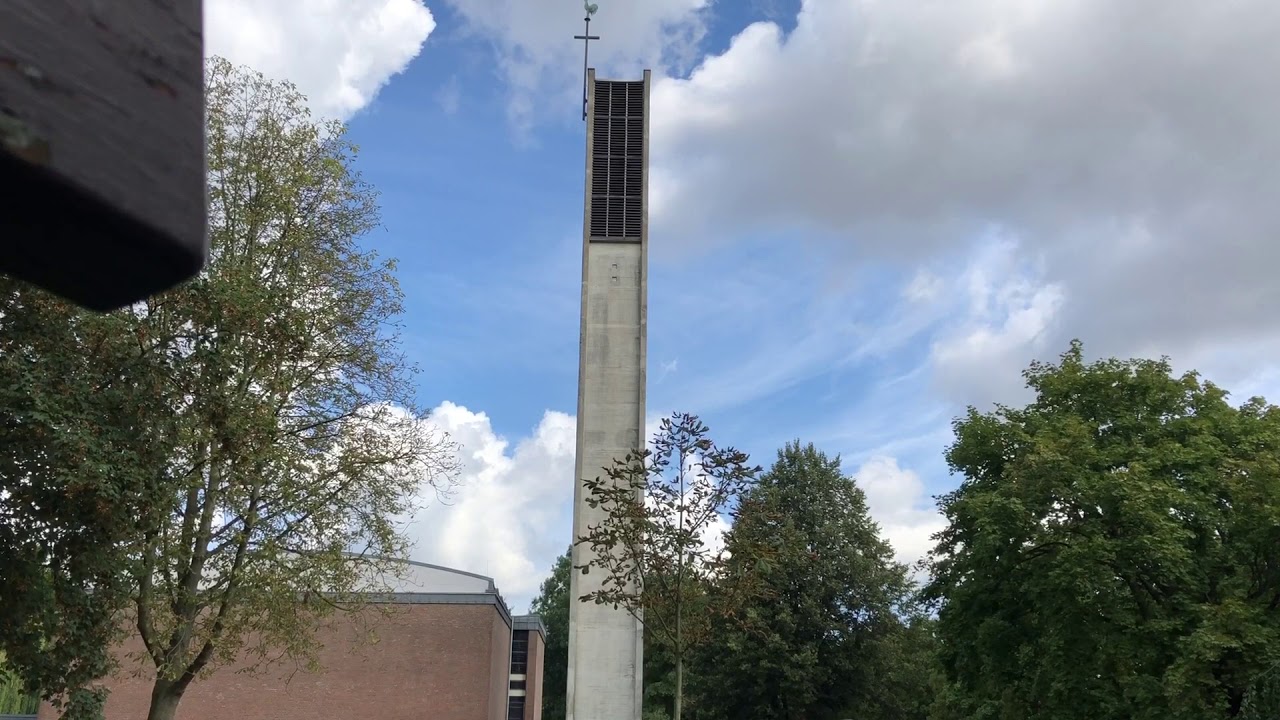 Glockengeläut St. Martin Dortmund-Gartenstadt zur Sonntagsmesse