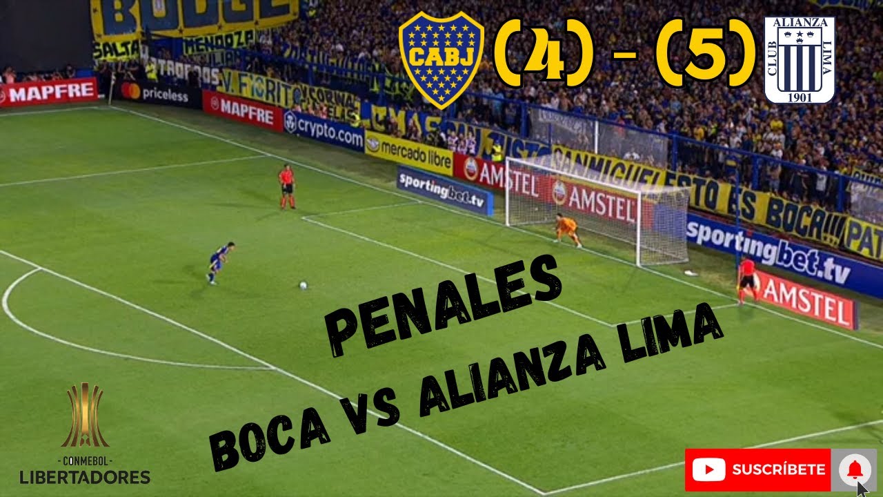 PENALES BOCA VS ALIANZA LIMA | BOCA ELIMINADO DE LA COPA LIBERTADORES ❌