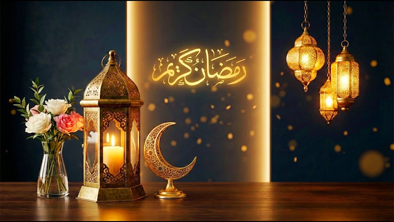 Ramadan Music 2026 🌜 Peaceful Instrumental Background Music for Ramadan Night Vibes