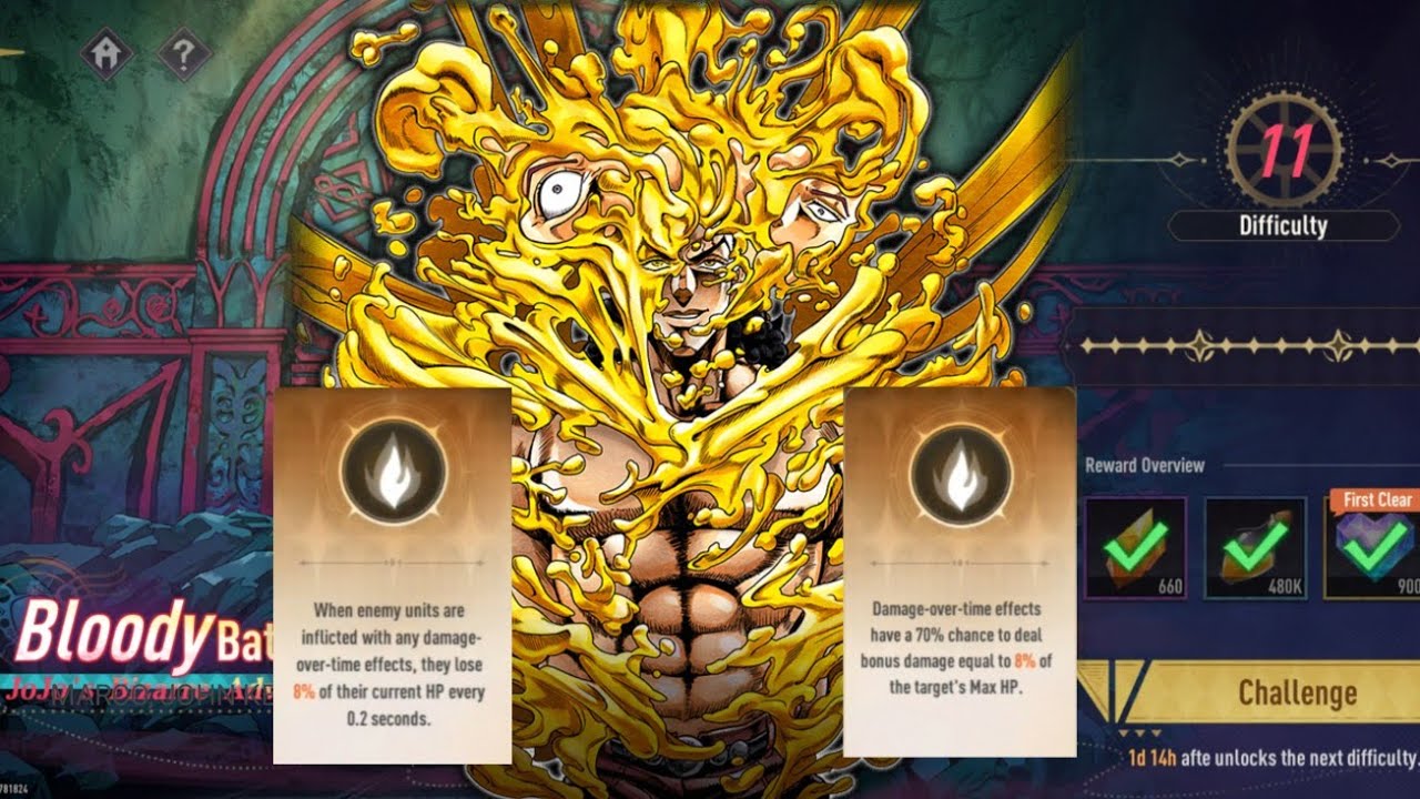 Bloody Battle  11 | Jojo's Bizarre Adventure Golden Spirit 