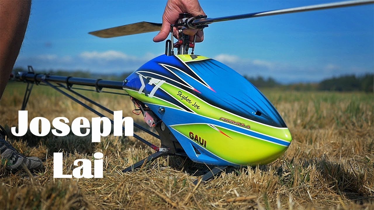 Joseph Lai flying Gaui X7 at RCHN 6