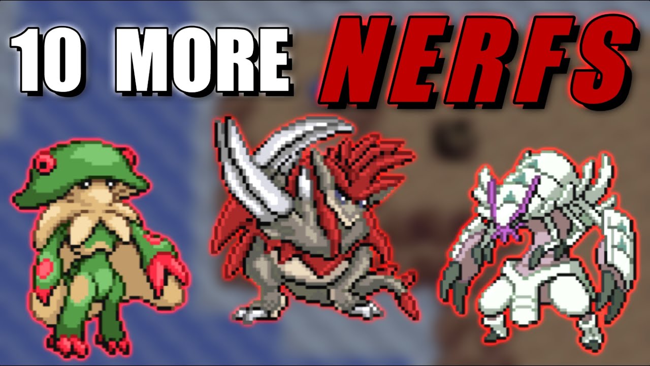 10 самых масштабных ослаблений в Pokémon Elite Redux