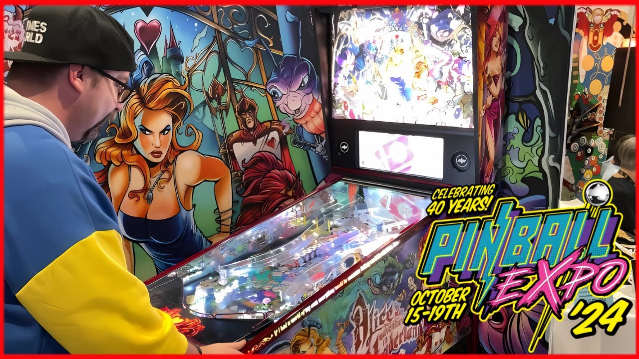 «Alice Adventures In Wonderland Pinball Expo 2024» меня удивила!