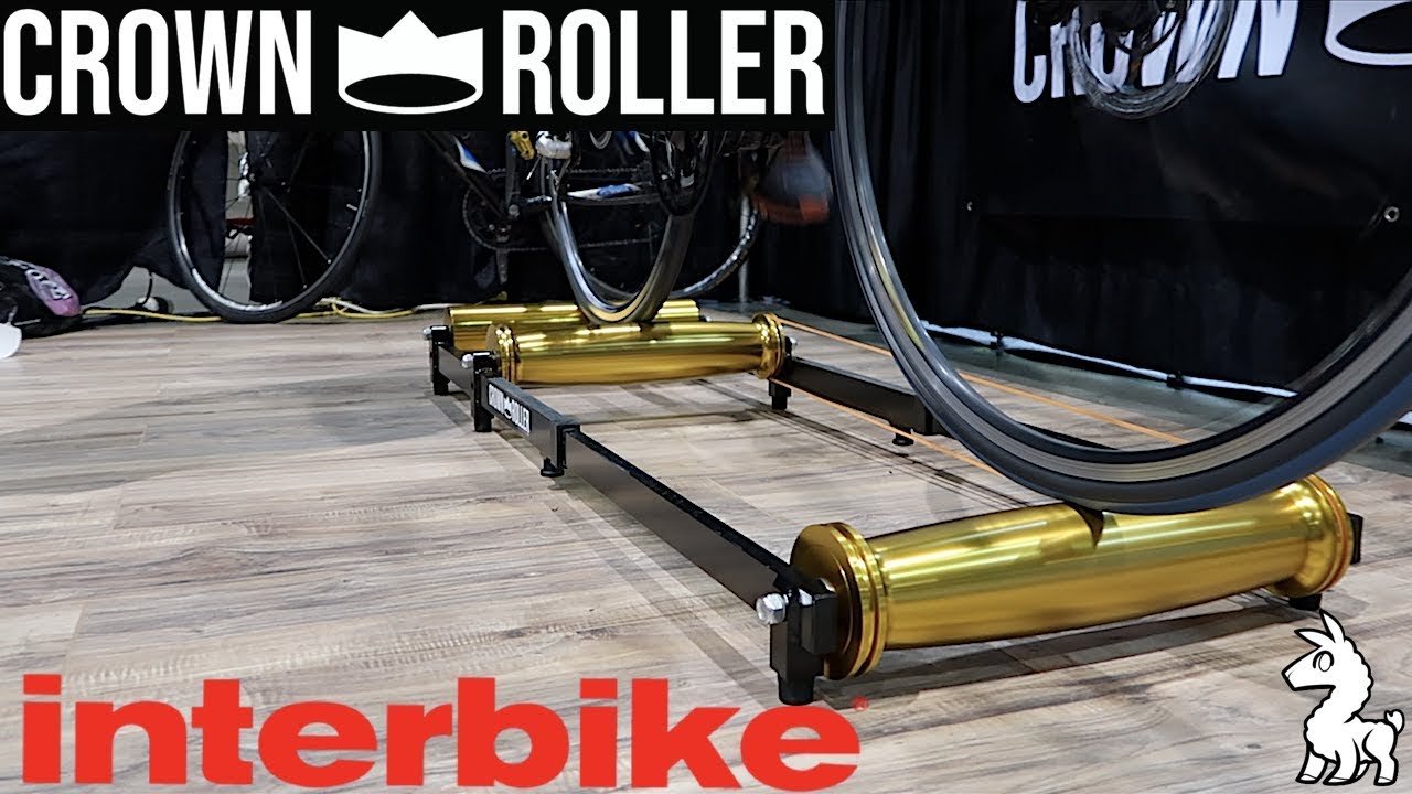 Crown Roller: Cycling Rollers Re-imagined // Interbike 2018