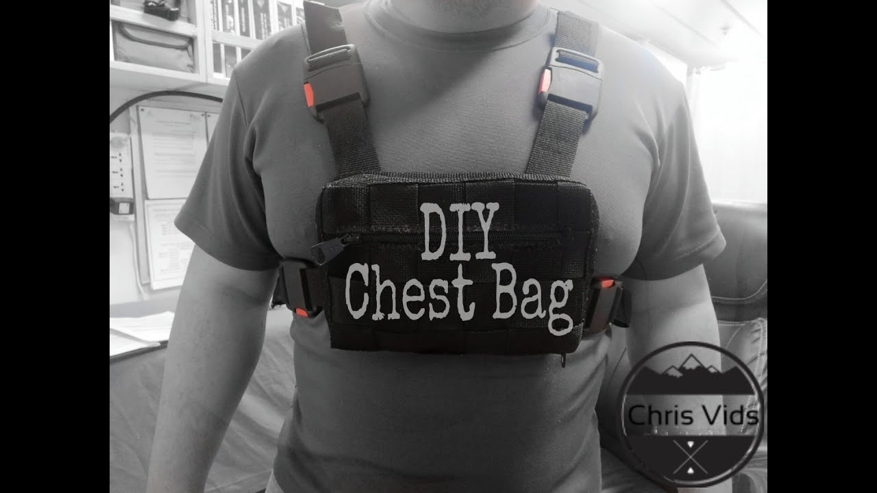 DIY Chest Bag Made From Straps (Part 1)
