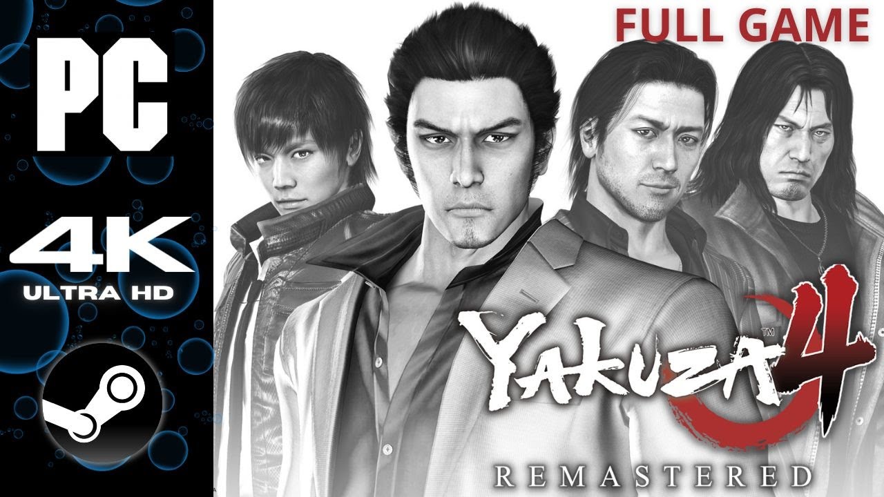 Yakuza 4 Remastered｜Full Gameplay Walkthrough (Main Story & Revelations) 4K 60FPS｜Restoration Mods