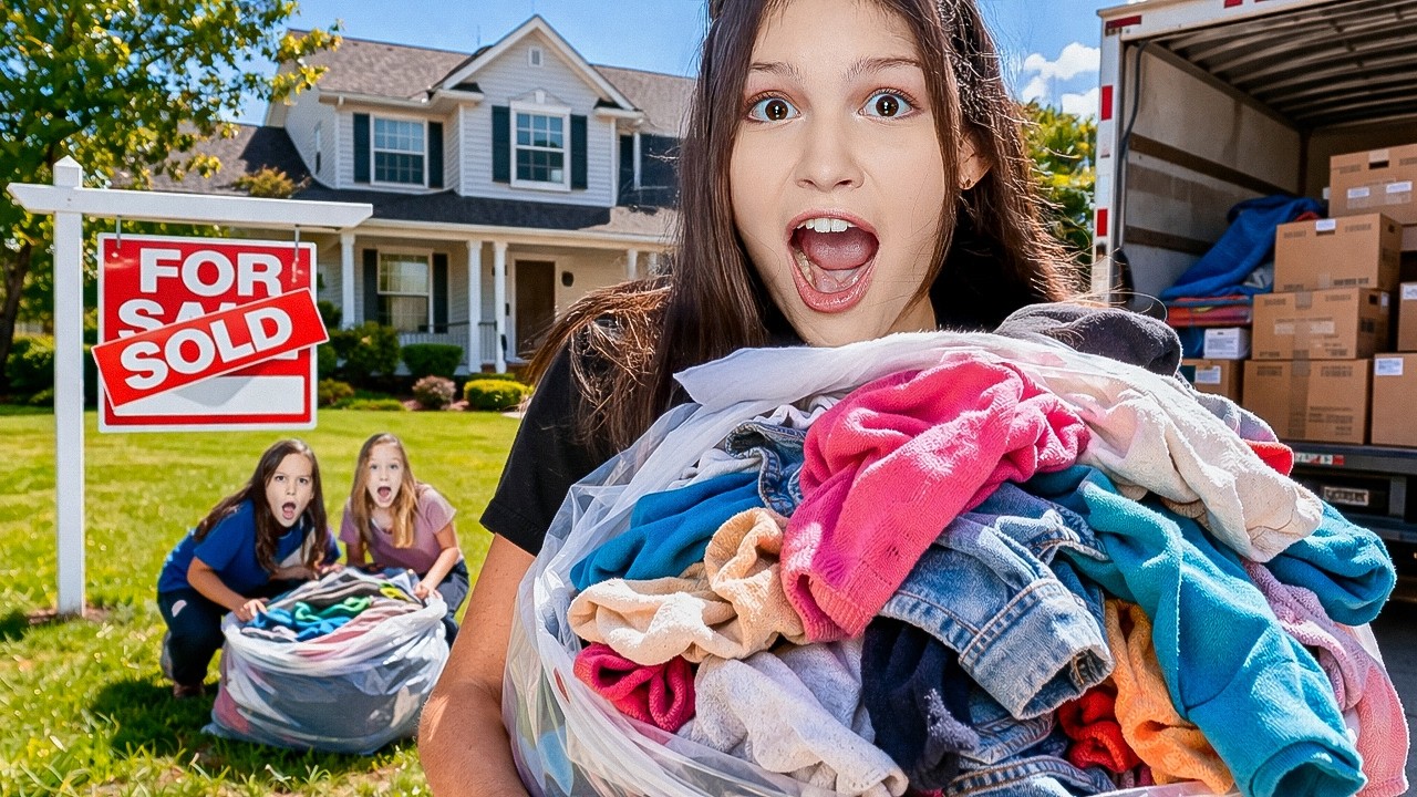 We Had to Give Away All Our Clothes Before Moving House