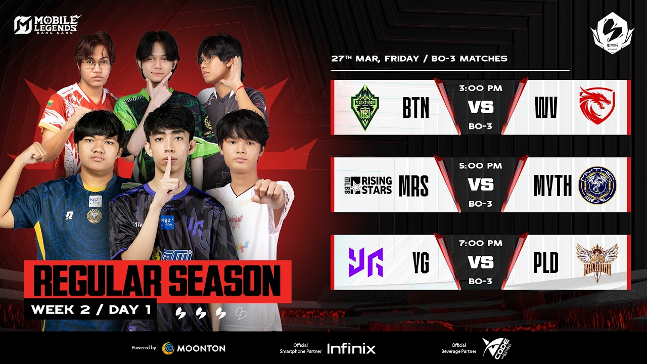 🔴 MSL MM Season 3 | Regular Season | W2D1