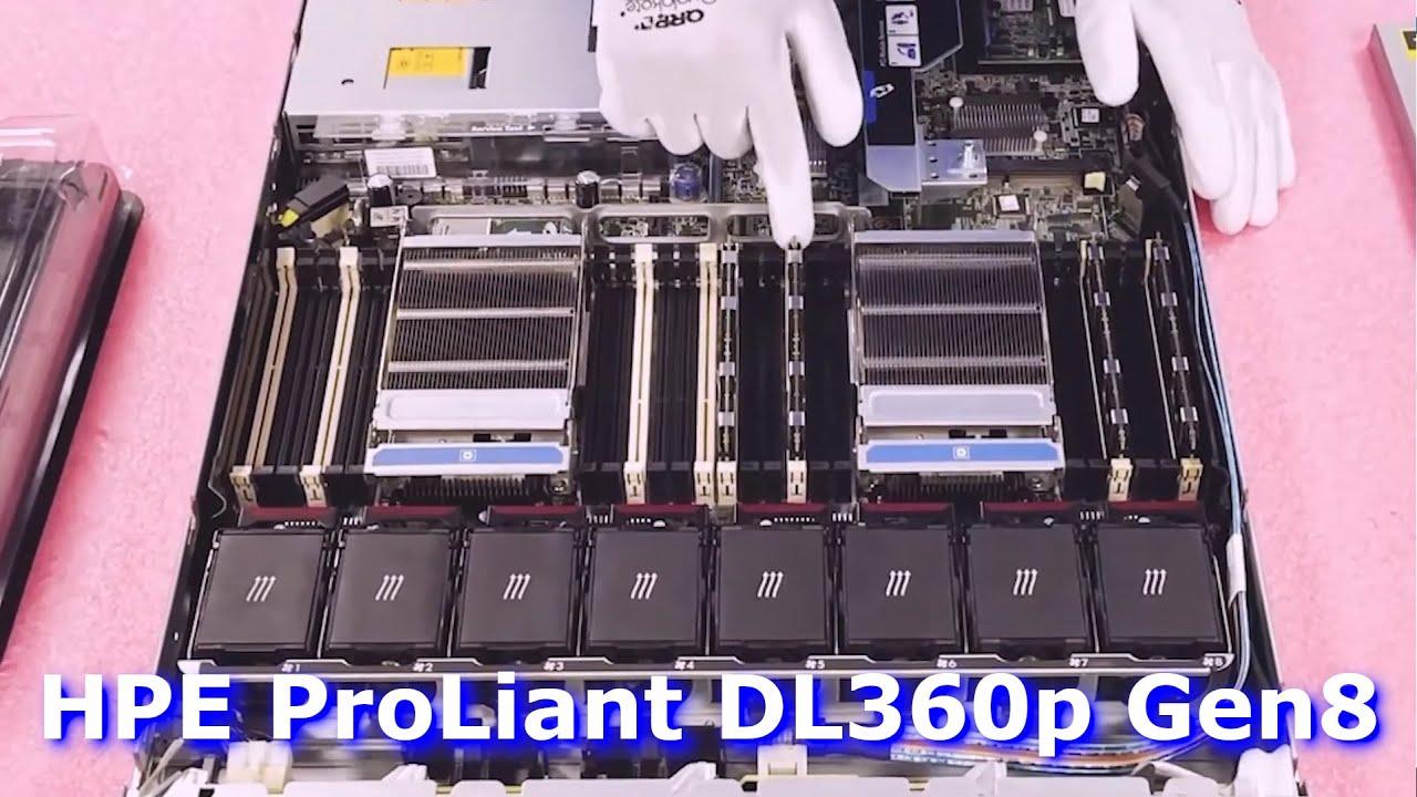 Обзор характеристик памяти HPE ProLiant DL360p G8 Gen8 и советы по обновлению | Как настроить сис...
