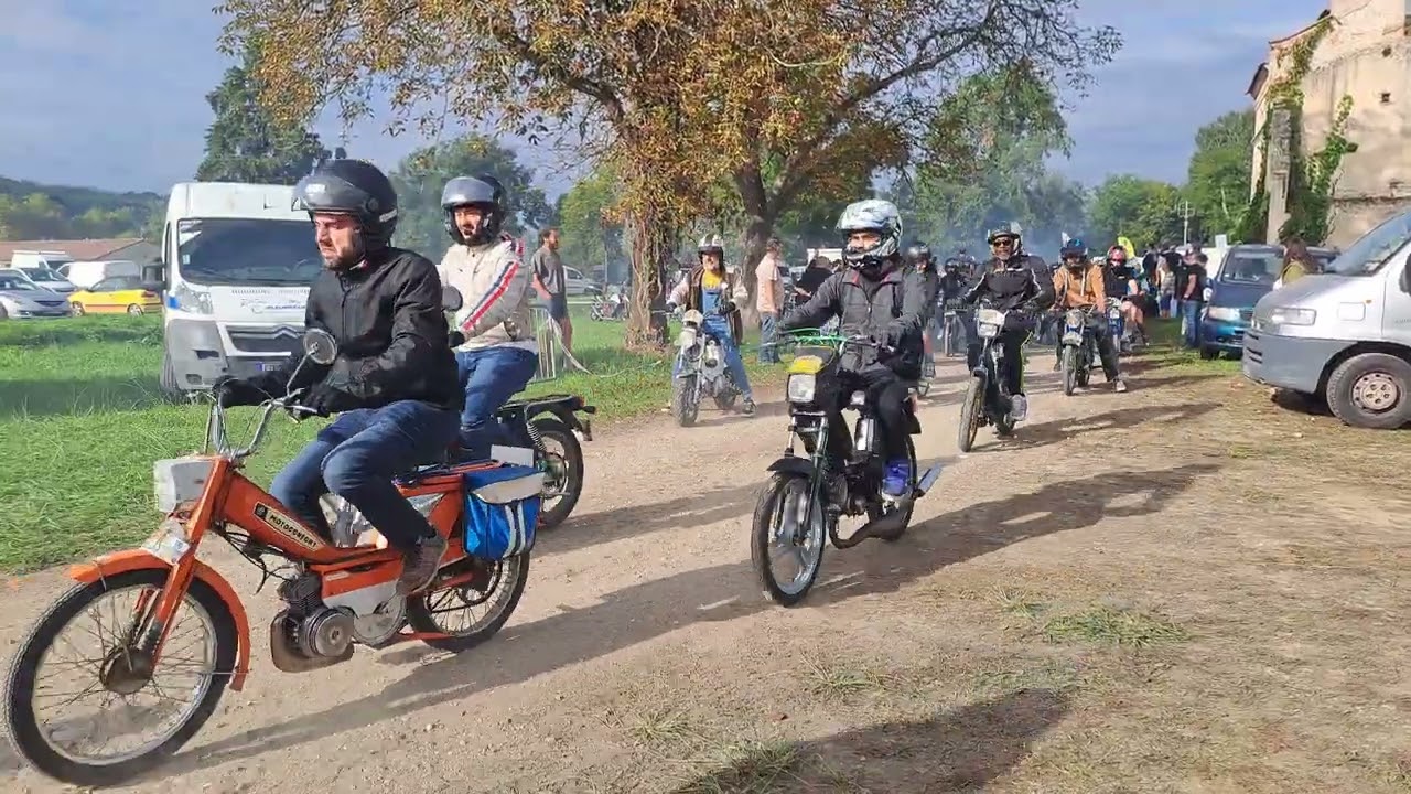 Balade du dimanche matin Fête de la Mobylette Graulhet !!!!