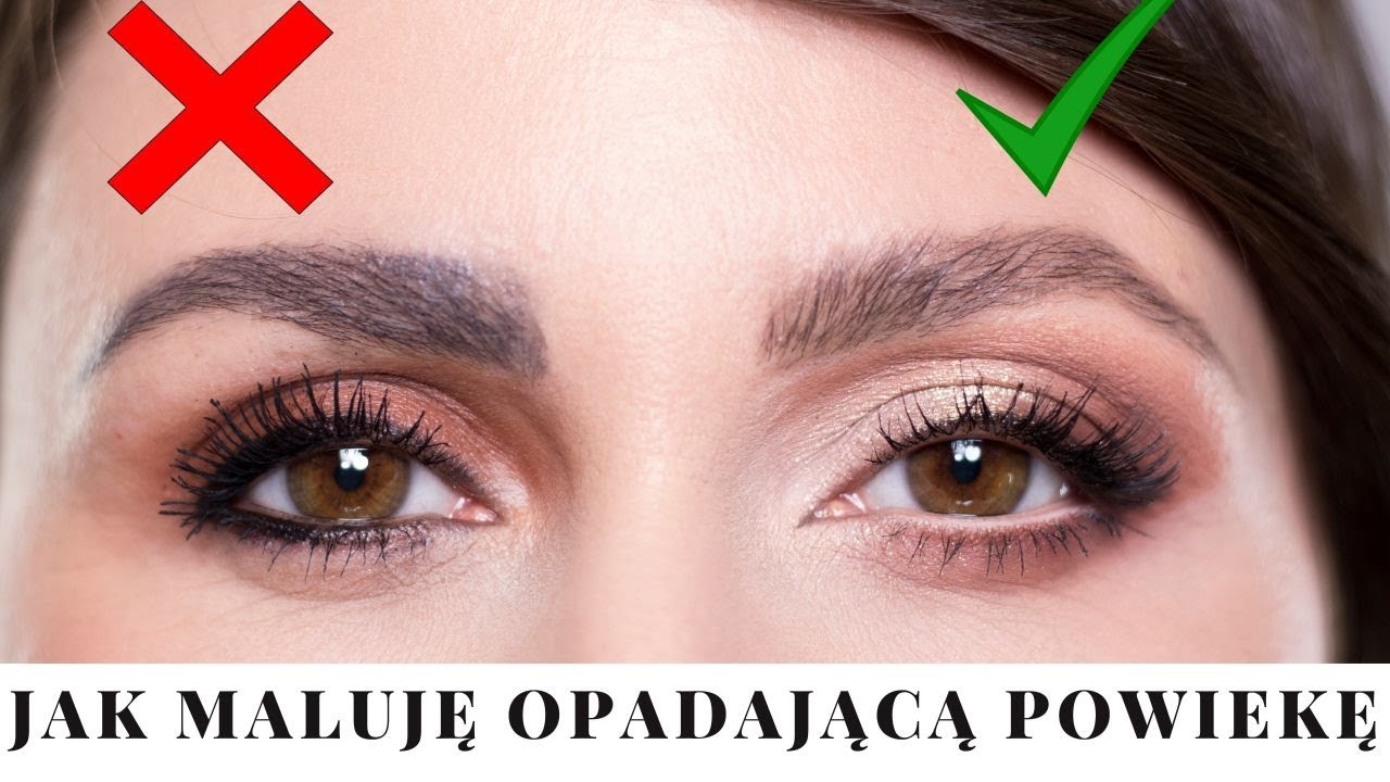 Pogadajmy o makijażu★Jak maluję opadającą powiekę i małe oczy