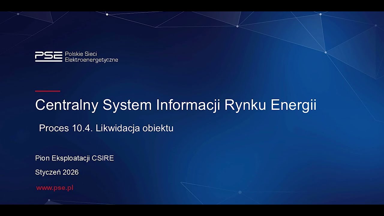 Proces 10.4 Likwidacja obiektu
