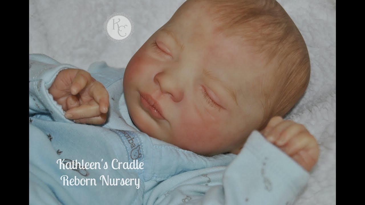Realborn Presley Asleep LE Kathleen's Cradle Reborn Nursery KCRN