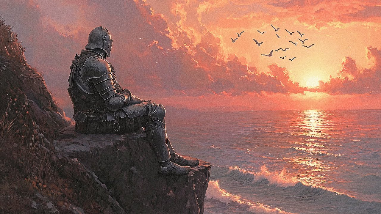 sunset solitude