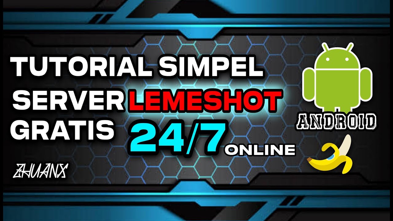 TUTORIAL SIMPEL BIAR SERVER LEMESHOT GRATISAN ON 24/7 GRATISS😱🔥