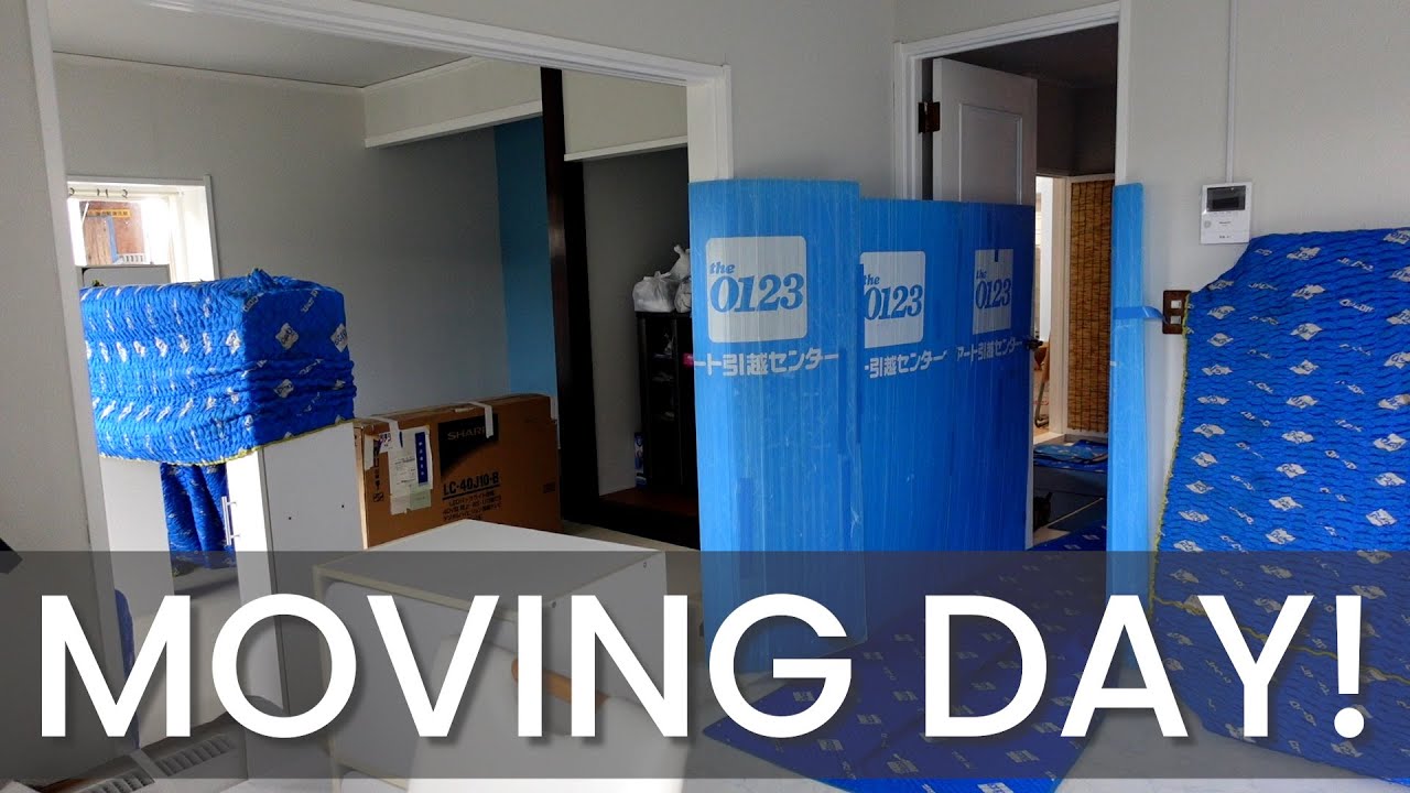 Home Renovation in Japan #6 - Moving Day! We Hired A Japanese Moving Company