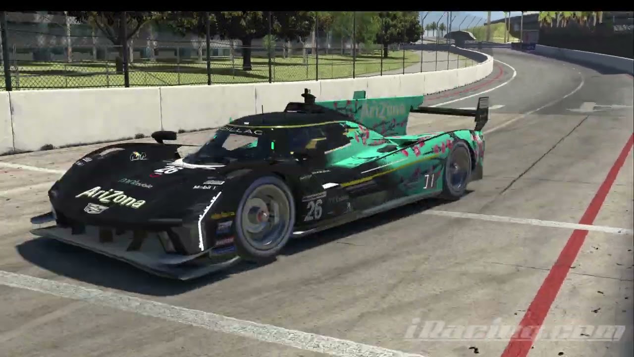 Cadillac V-Series.R test at Long Beach