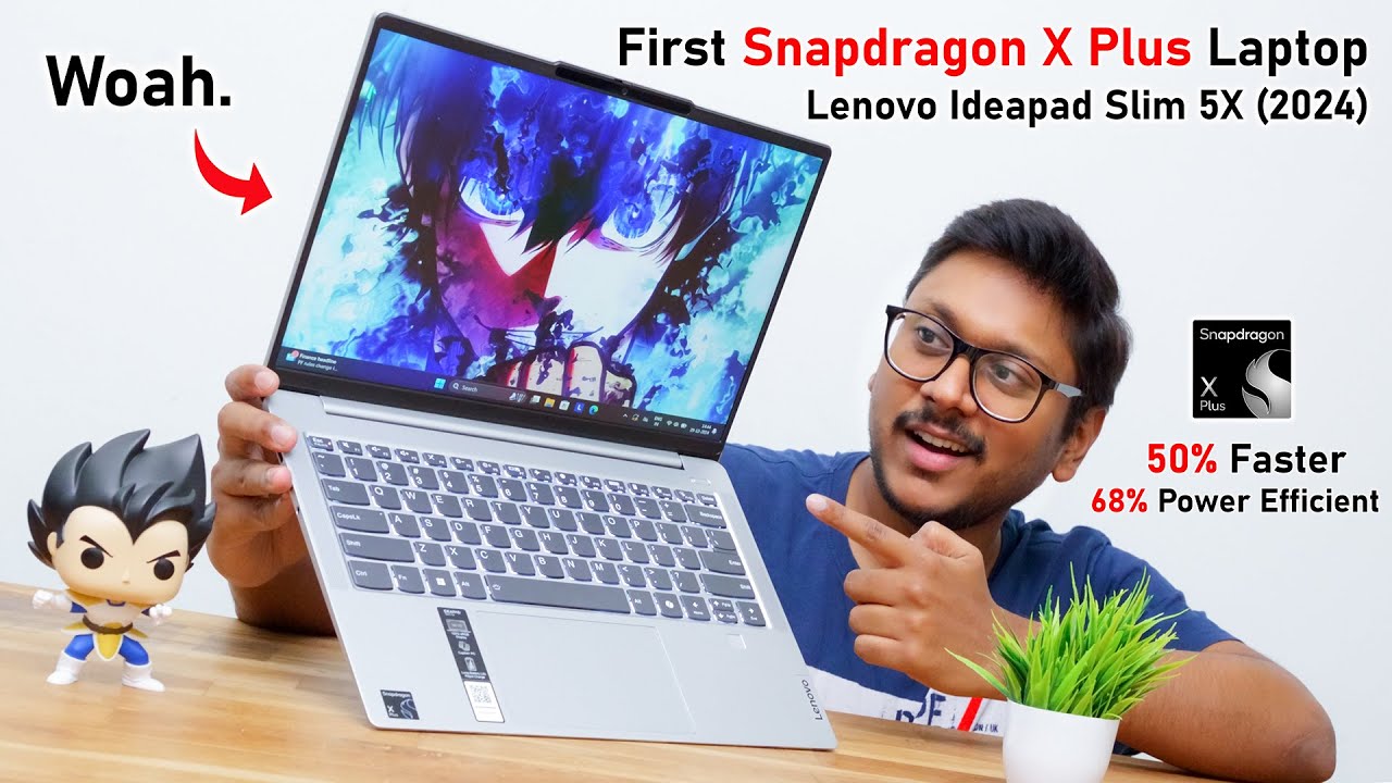 Unboxing the First Snapdragon X Plus Laptop from Lenovo... Woah !! 😱
