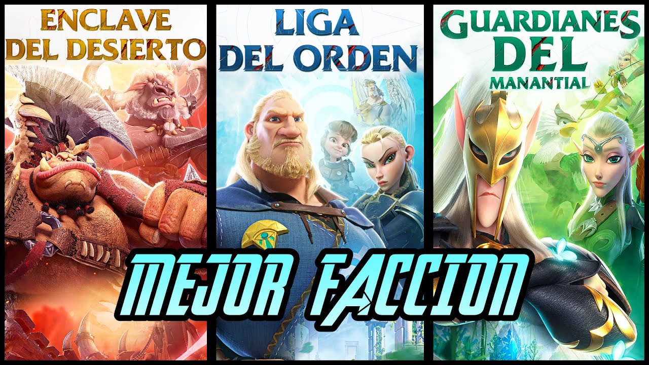 MEJOR FACCION para INICIAR en el JUEGO! 🐲