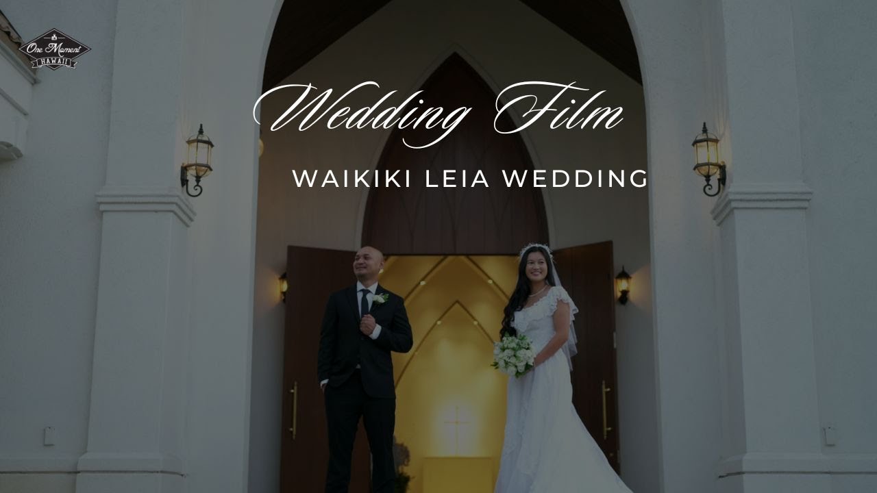 A Fairy Tale Wedding at Waikiki Leia | Heartfelt Hawaii Wedding Film