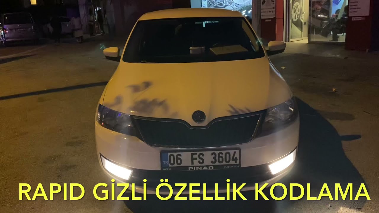 Skoda Rapid Gizli Özellik Kodlama Ankara Vagcom İstanbul İzmir Erzurum