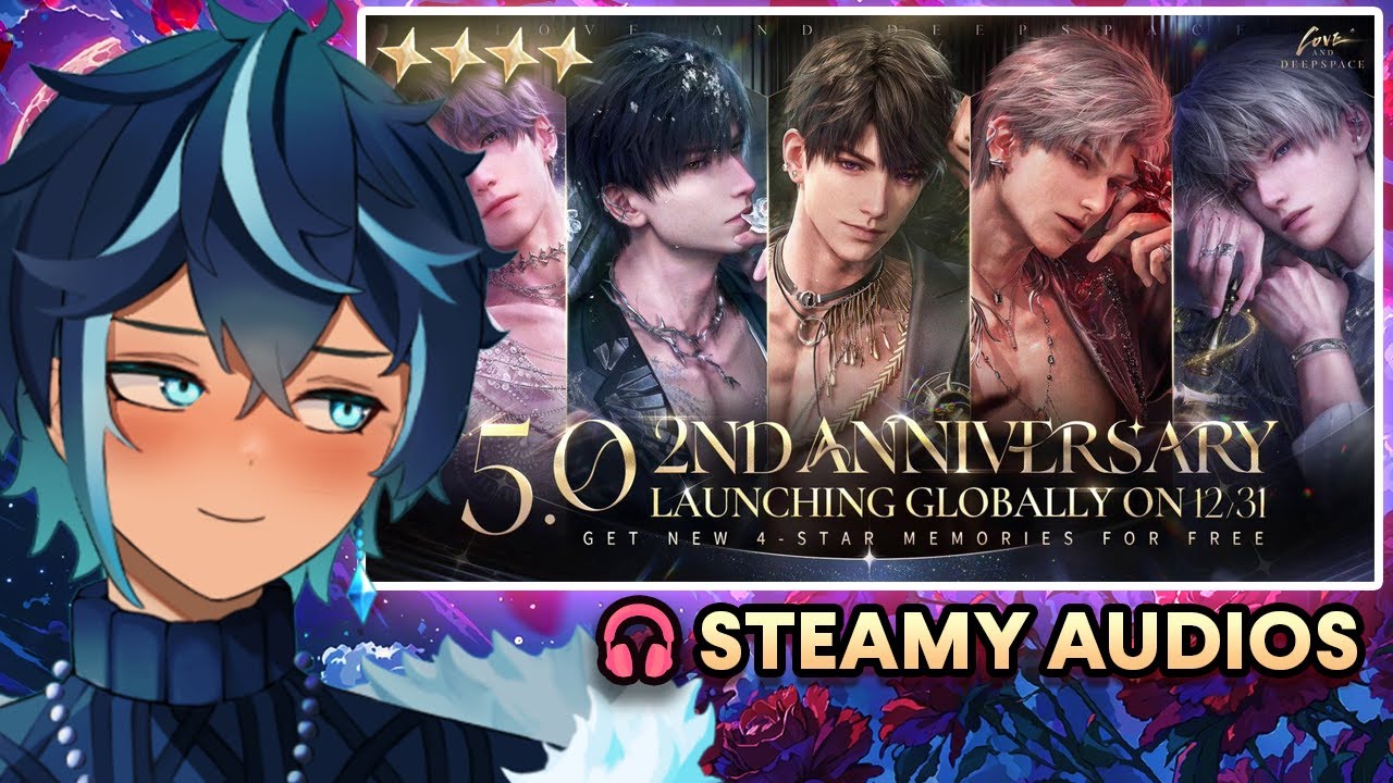 🎧 Niyeko Reacts to the STEAMY Illusia Locus 4-Star Cards | Love and Deepspace ♨️