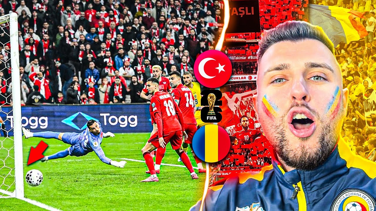 O BARĂ NE-A SCOS DIN DRUMUL CĂTRE MONDIAL ULTIMUL MECI AM ROM&Acirc;NIEI VS TURCIA!! 