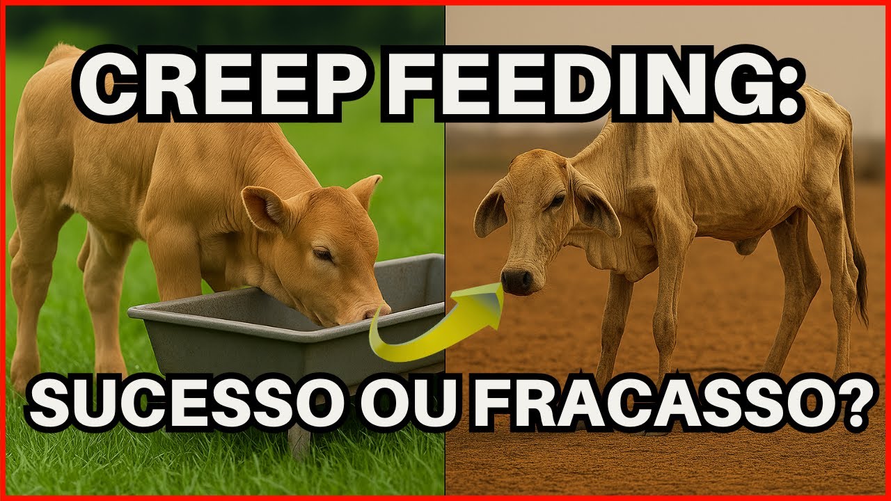 Creep Feeding em bezerros: quando usar e como evitar erros na desmama