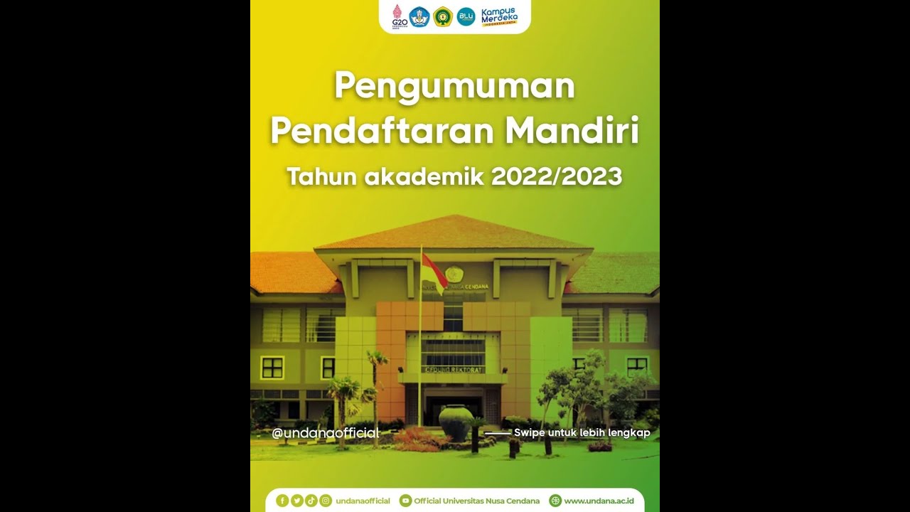 VIDEO TUTORIAL PENDAFTARAN SMMU TAHUN 2022