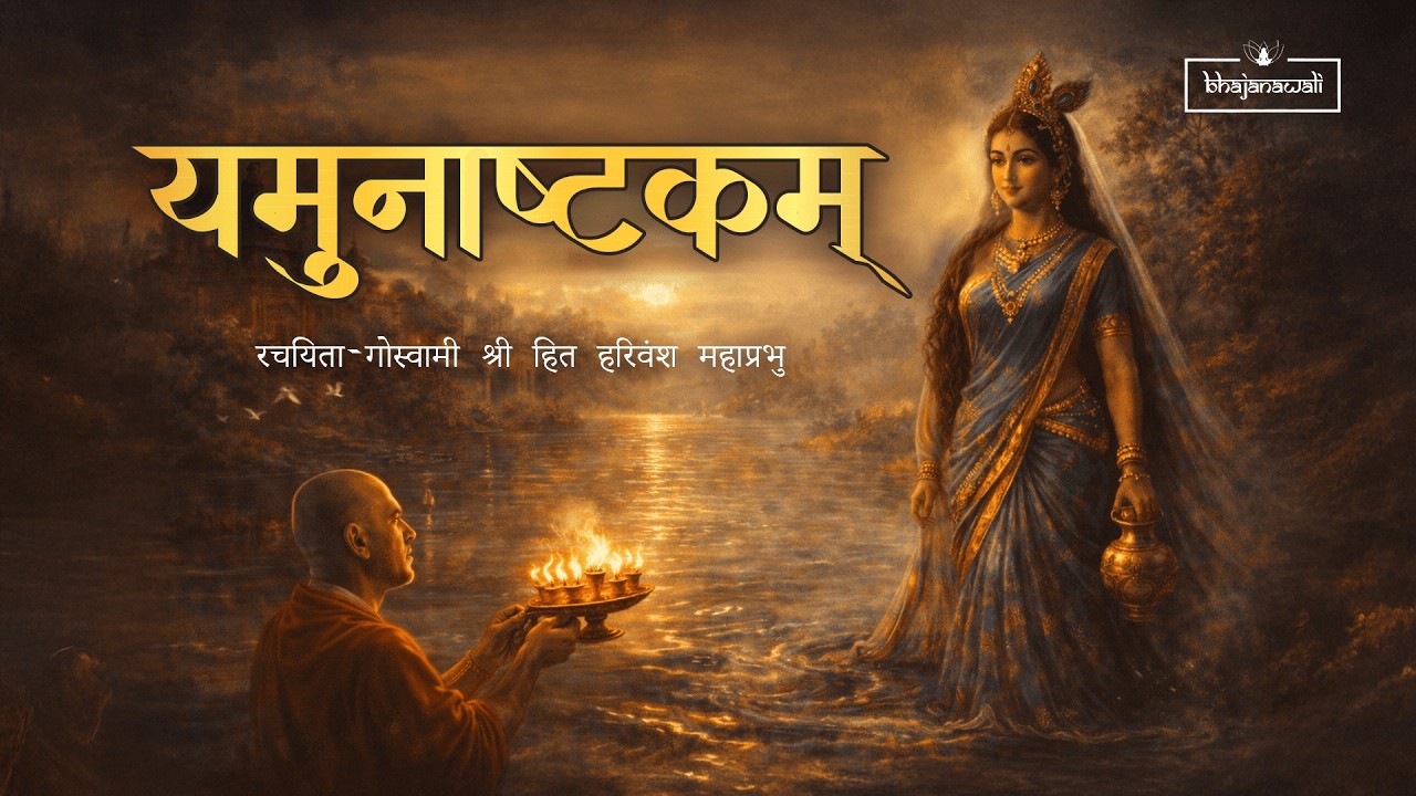 Shri Yamunashtak | श्री यमुनाष्टक  | ब्रजाधिराज नंदना | Shri Hit Harivansh Mahaprabhu Rachit