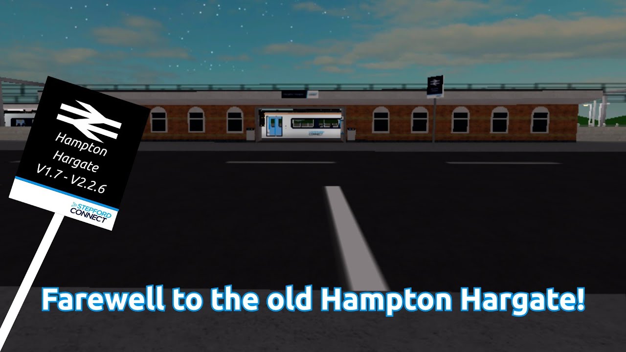 My Farewell to Hampton Hargate Station in SCR before its revamp for Version 2.3! (RIP V1.7 - V2.2.6)