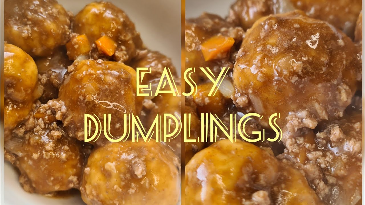 Easy dumplings for stew