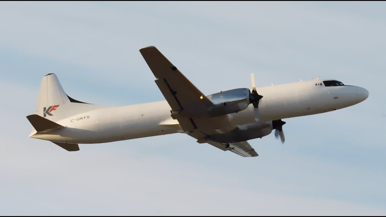 64 Year-Old Convair 340 Startup, Taxi & Takeoff From Victoria Int'l Airport (YYJ)