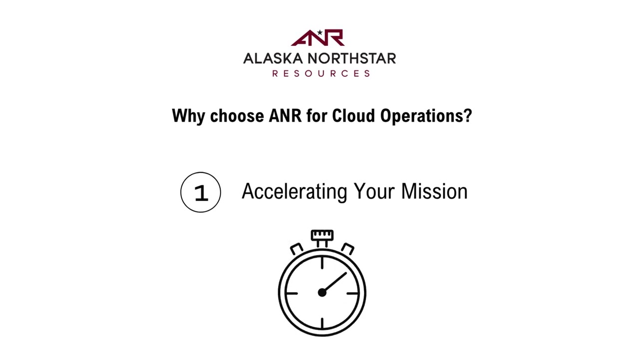 Alaska Northstar Resources (ANR) - Cloud Operations - Platform One Solutions Marketplace