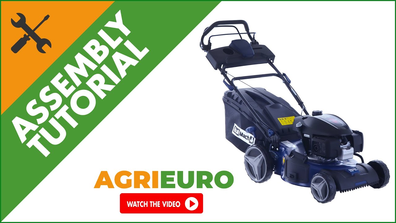 BullMach ECTOR 46 H Self-propelled Lawn Mower - 4 in 1 - Honda GCVx170 - Assembly tutorial