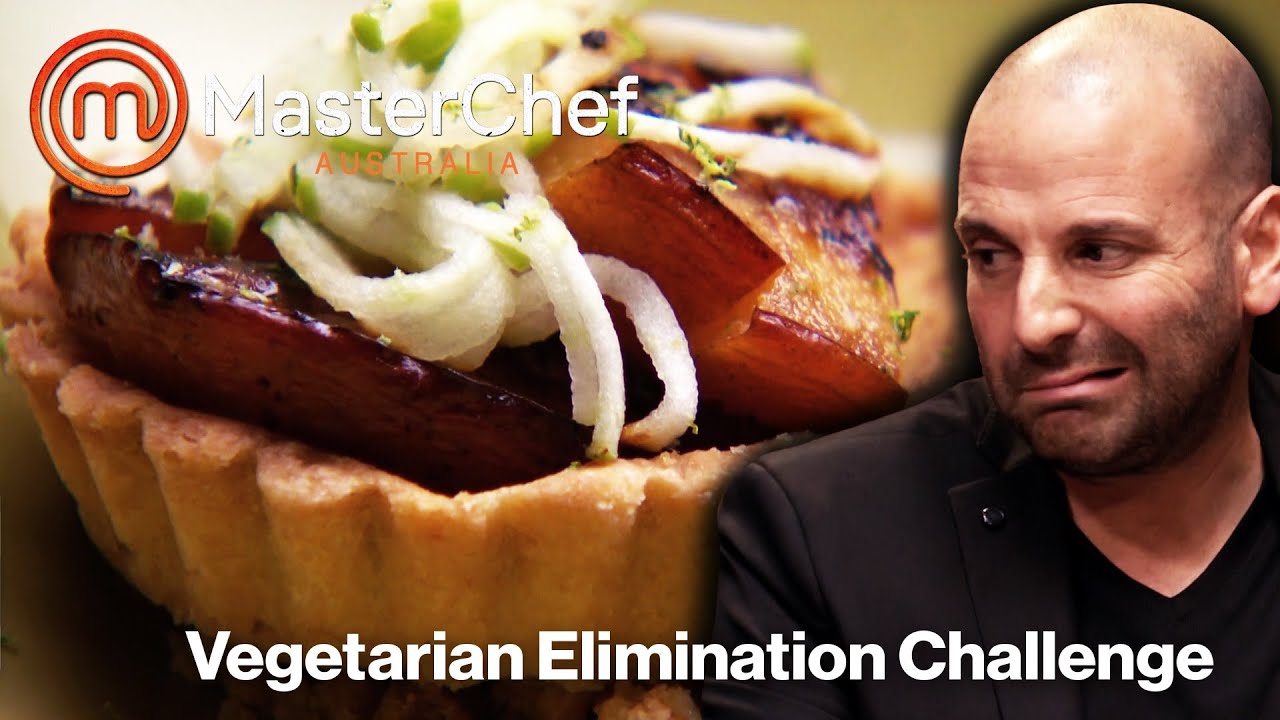 Vegetarian Elimination Challenge | MasterChef Australia | MasterChef Australia