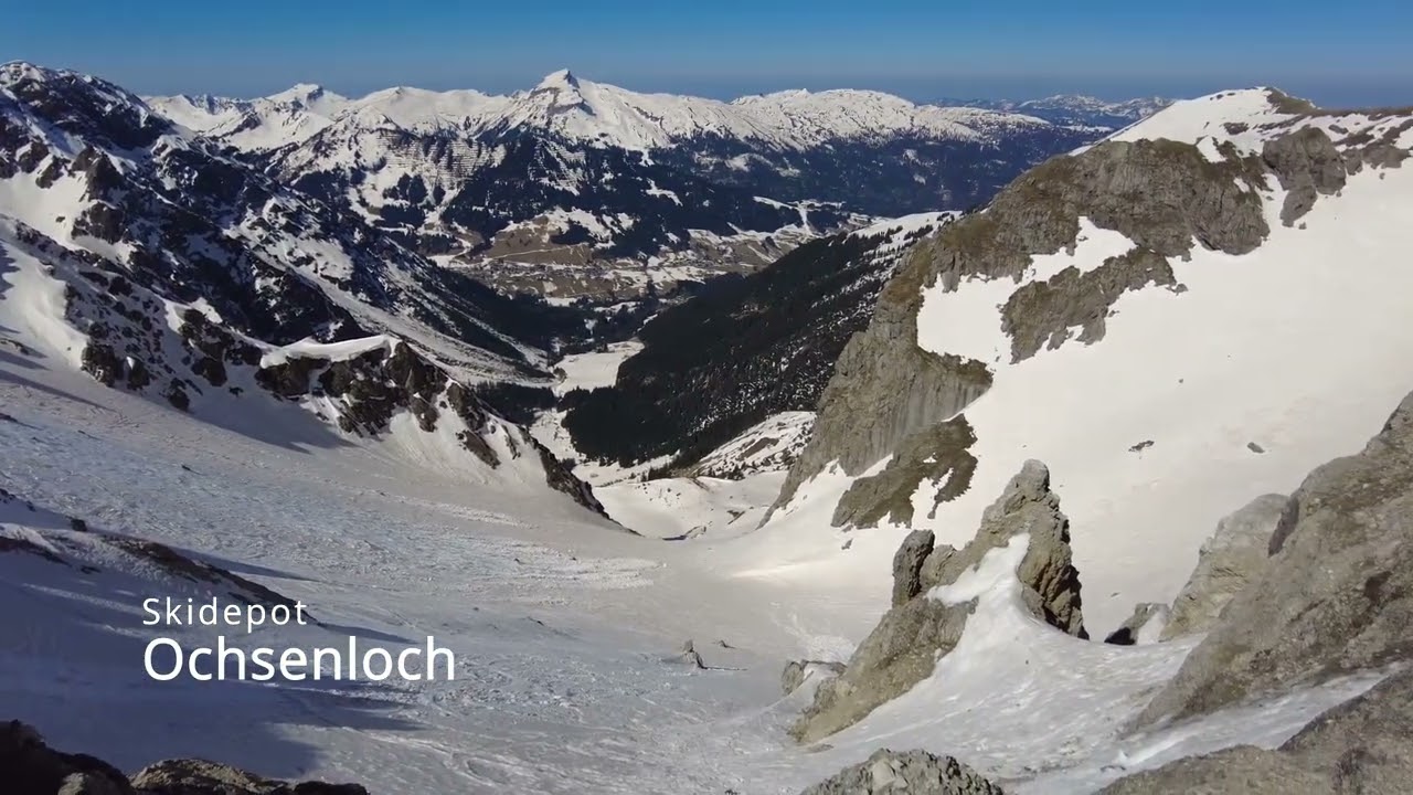 Skitour Ochsenloch +  mittlerer Schafalpkopf (Vorgipfel)