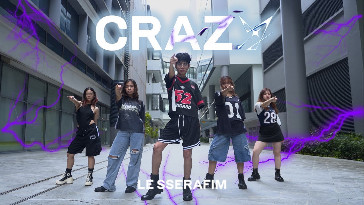 LE SSERAFIM (르세라핌) - ‘CRAZY’ Dance Cover | SUSS KDC from Singapore