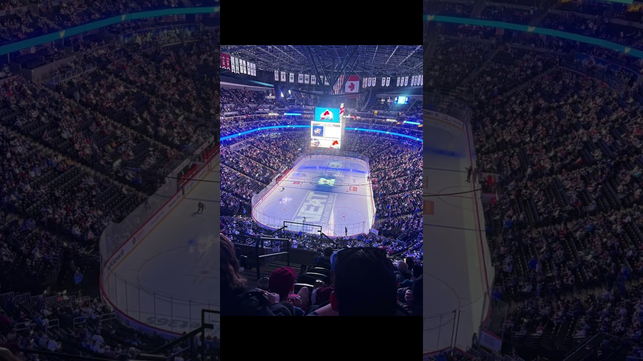 Kids first Avalanche game (4-0 go Avalanche)