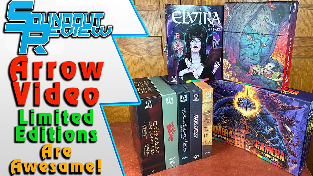 Arrow Video is Awesome! Limited Edition Blu-Ray Overview: Gamera, Dune, Robocop & More! [Soundout12]