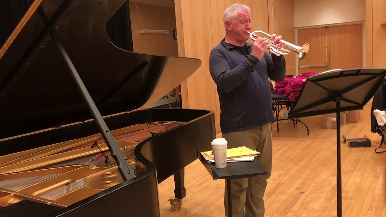 Piston/Rotary Trumpet Side by Side Comparison.