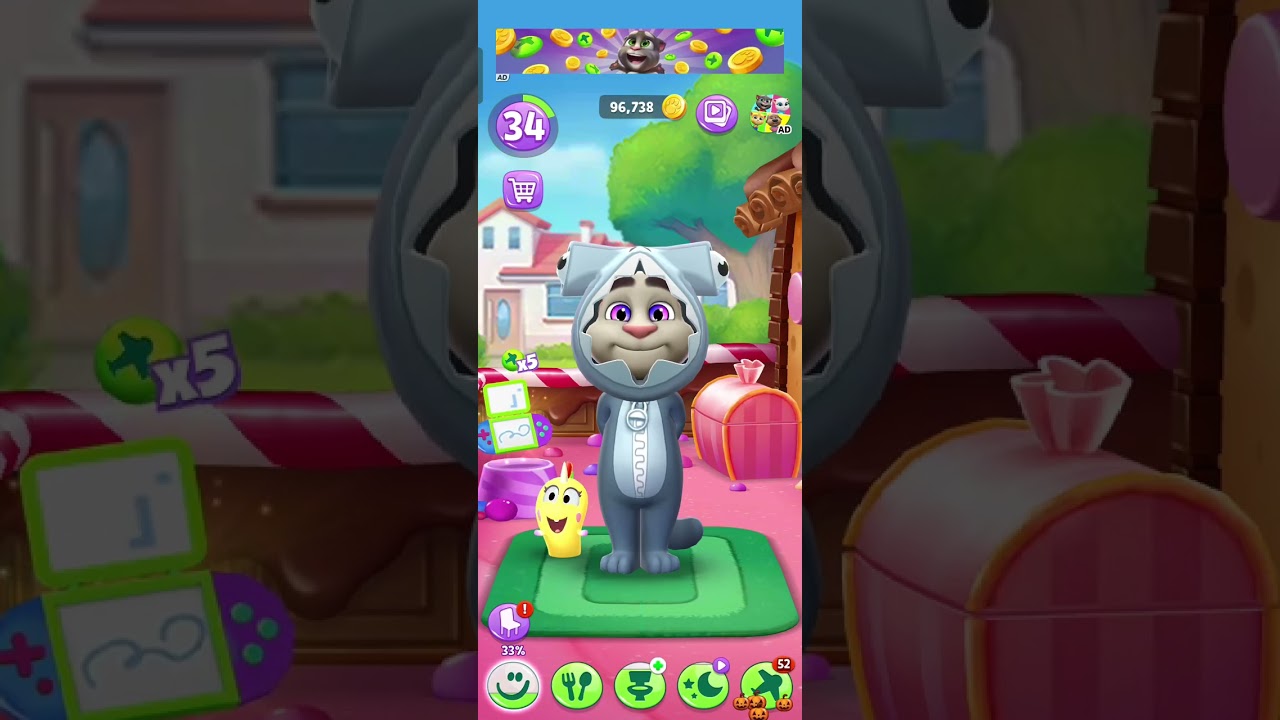 TALKING TOM 2 GAME PLAY||